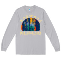 Moon Dust redwood national park california retro vintage cam Long Sleeve Tee - DesignPulse
