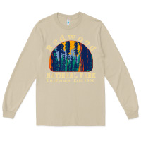 Mushroom redwood national park california retro vintage cam Long Sleeve Tee - DesignPulse