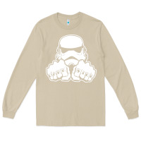 Mushroom dark side knuckle starwars stormtrooper 2 Long Sleeve Tee - DesignPulse
