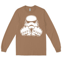 Toasted Coconut dark side knuckle starwars stormtrooper 2 Long Sleeve Tee - DesignPulse