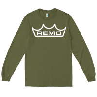 Army Green remo musical company Long Sleeve Tee - DesignPulse