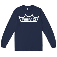 Navy remo musical company Long Sleeve Tee - DesignPulse
