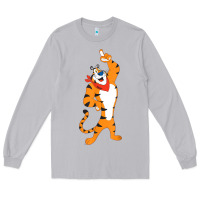 Moon Dust Frosted Flakes Tony The Tiger T Shirt Long Sleeve Tee - DesignPulse