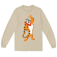 Mushroom Frosted Flakes Tony The Tiger T Shirt Long Sleeve Tee - DesignPulse