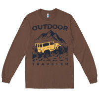 Chestnut traveler Long Sleeve Tee - DesignPulse