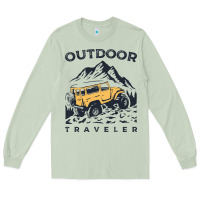 Matcha traveler Long Sleeve Tee - DesignPulse