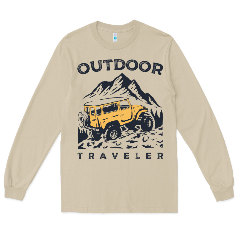 Traveler Long Sleeve Tee by DesignPulse | Teevron