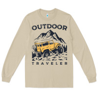 Mushroom traveler Long Sleeve Tee - DesignPulse