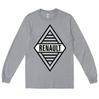 Heather Grey renault old Long Sleeve Tee - DesignPulse