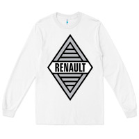 White renault old Long Sleeve Tee - DesignPulse