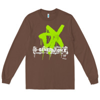 Chestnut D GENERATION X, D GENERATION X vinatge, D GENERATION X art, D GENERATI Long Sleeve Tee - DesignPulse