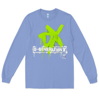 Colony Blue D GENERATION X, D GENERATION X vinatge, D GENERATION X art, D GENERATI Long Sleeve Tee - DesignPulse
