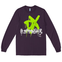 Plum D GENERATION X, D GENERATION X vinatge, D GENERATION X art, D GENERATI Long Sleeve Tee - DesignPulse