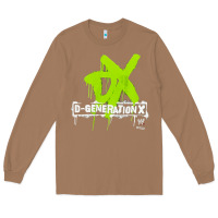 Toasted Coconut D GENERATION X, D GENERATION X vinatge, D GENERATION X art, D GENERATI Long Sleeve Tee - DesignPulse