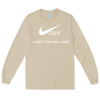 Mushroom jesus just praise him Long Sleeve Tee - DesignPulse