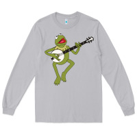 Moon Dust Kermit playing the banjo Classic Long Sleeve Tee - DesignPulse