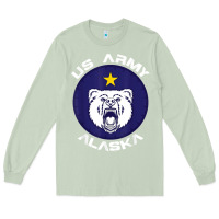 Matcha us army alaska polar bear patch t shirt Long Sleeve Tee - DesignPulse