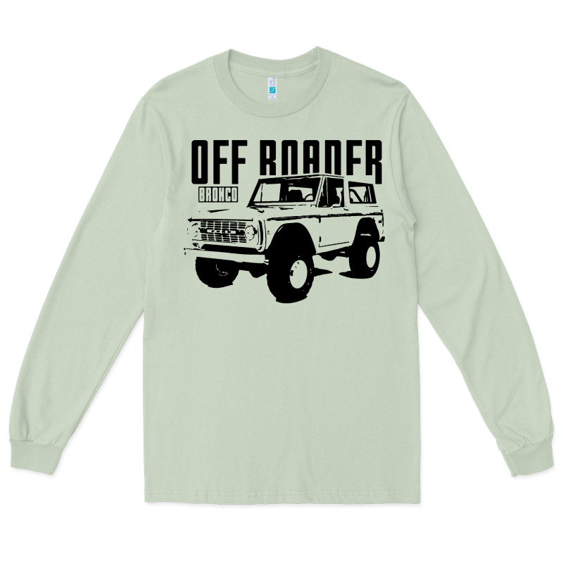 Off Roader Bronco Long Sleeve Tee by DesignPulse | Teevron