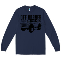 Navy off roader bronco Long Sleeve Tee - DesignPulse