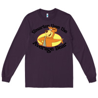 Plum yogi bear average bear Long Sleeve Tee - DesignPulse