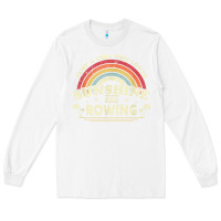 White Rowing  . Just A Girl Who Loves Sunshine And Rowing Long Sleeve Tee - DesignPulse