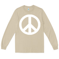 Mushroom Peace Sign Long Sleeve Tee - DesignPulse