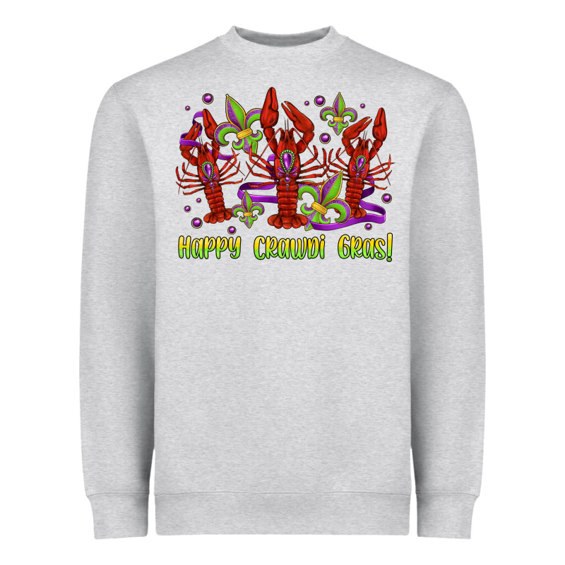 Happy Crawdi Gras Mardi Gras Carnival Heavyweight Sweatshirt by Jasminsmagicworld | Teevron