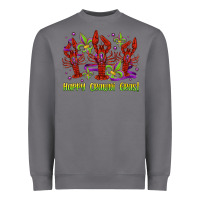 Storm happy crawdi gras mardi gras carnival Heavyweight Sweatshirt - Jasminsmagicworld