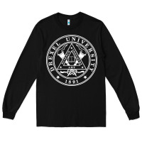 Black drexel university Long Sleeve Tee - DesignPulse