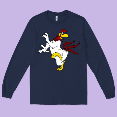 Foghorn Leghorn Looney Long Sleeve Tee Designed By Designpulse