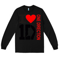 Black one direction Long Sleeve Tee - DesignPulse