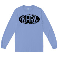 Colony Blue nhra oval Long Sleeve Tee - DesignPulse