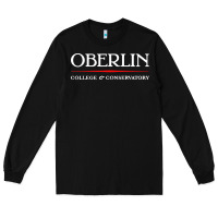 Black oberlin, conservatory of music Long Sleeve Tee - DesignPulse