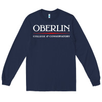 Navy oberlin, conservatory of music Long Sleeve Tee - DesignPulse