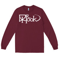 Burgundy dr,hook,2 Long Sleeve Tee - DesignPulse