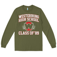 Army Green westerburg class of 89 (heathers) variant Long Sleeve Tee - DesignPulse