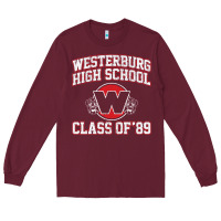 Burgundy westerburg class of 89 (heathers) variant Long Sleeve Tee - DesignPulse