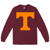 Burgundy tennessee volunteers Long Sleeve Tee - DesignPulse
