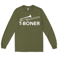 Funny Trombone Funny T Boner Funny T Boner Tboner Long Sleeve Tee | Teevron