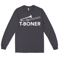 Smoke funny trombone funny t boner funny t boner tboner Long Sleeve Tee - DesignPulse
