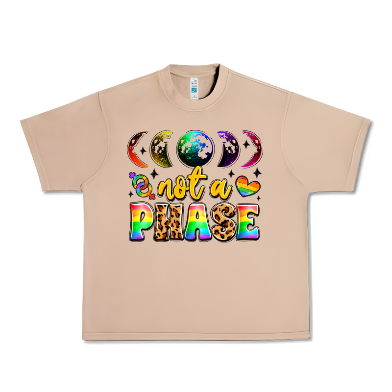 Not A Phase Pride Moon Urban Heavy Tee by LillyAllenDesigns | Teevron