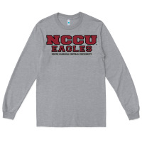 Heather Grey north carolina central Long Sleeve Tee - DesignPulse