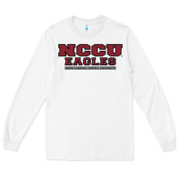 White north carolina central Long Sleeve Tee - DesignPulse