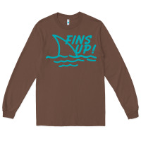 Chestnut fins up jimmy Long Sleeve Tee - DesignPulse