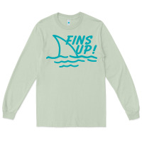 Matcha fins up jimmy Long Sleeve Tee - DesignPulse