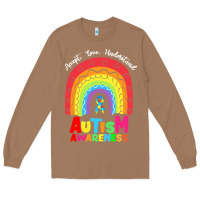 Toasted Coconut autism awareness month t  shirt autism awareness rainbow accept unders Long Sleeve Tee - DesignPulse