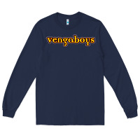 Navy vengaboys Long Sleeve Tee - DesignPulse