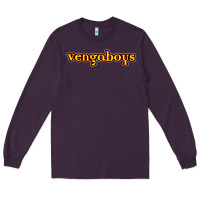 Plum vengaboys Long Sleeve Tee - DesignPulse