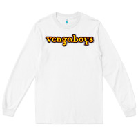 White vengaboys Long Sleeve Tee - DesignPulse