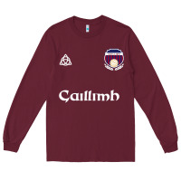 Burgundy galway gaillimh irish gaelic football and hurling premium Long Sleeve Tee - DesignPulse